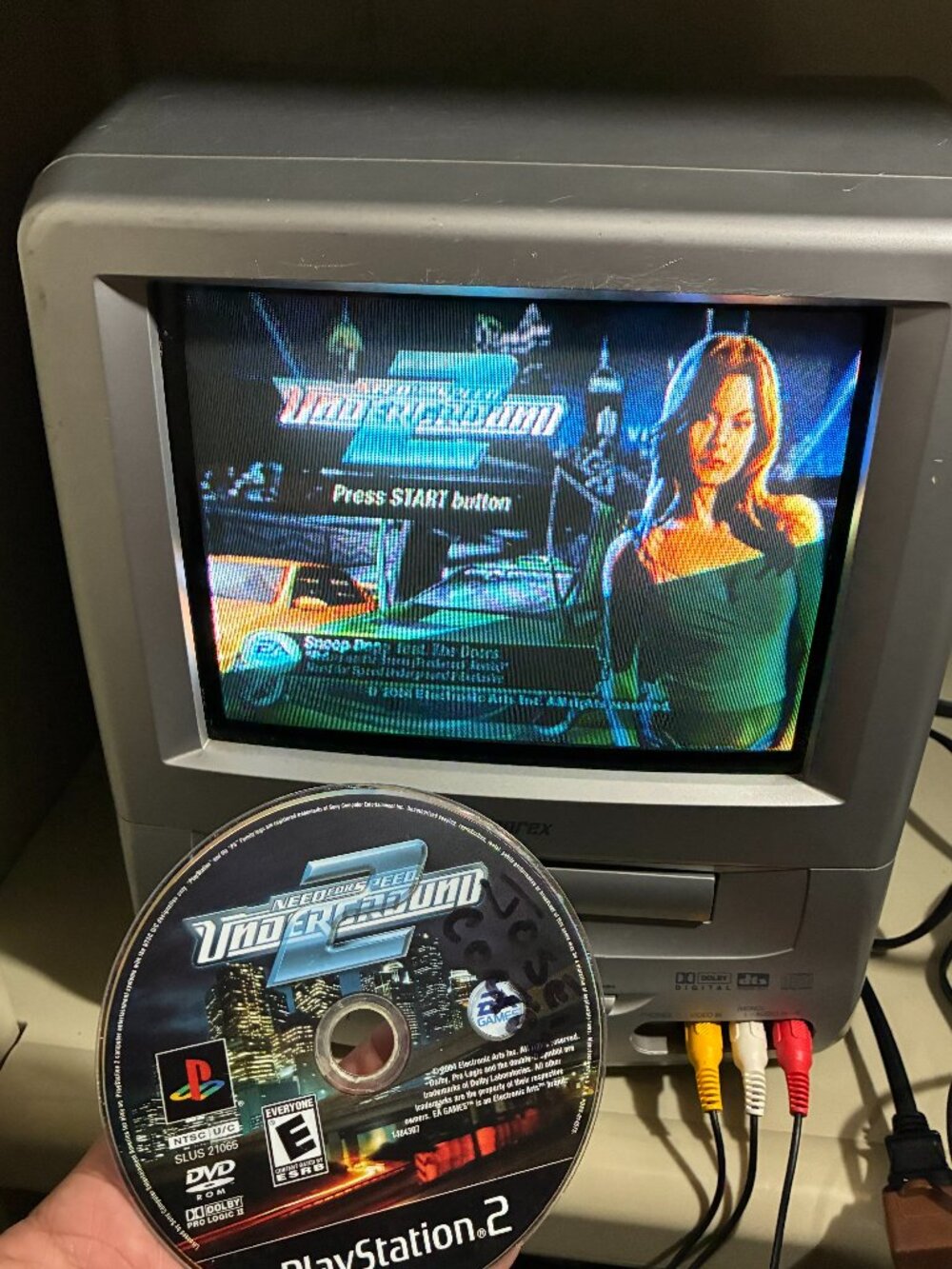 Need for Speed: Underground 2 (Sony PlayStation 2, 2004) PS2 - Disc Only / WORKS